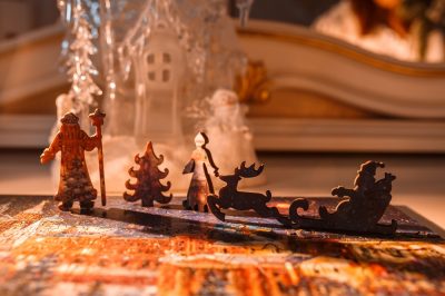 Волшебница зима. Мозаика из дерева минск