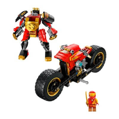 Конструктор LEGO NINJAGO 71783: Робоцикл ЭВО Кая