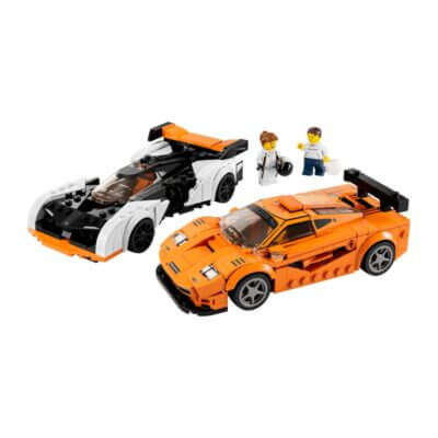 Конструктор LEGO Speed Champions 76918: Гоночные автомобили McLaren Solus GT & McLaren F1 LM