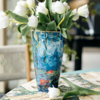 Ваза для цветов Goebel Клода Моне Пруд с водяными лилиями