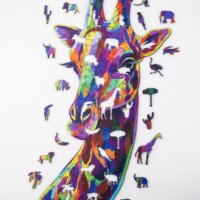 Пазл из дерева животные Жираф купить в Минке с доставкой по Беларуси