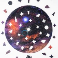 Деревянный пазл планеты небесные тела галактика луна космос купить минск с доставкой Беларусь