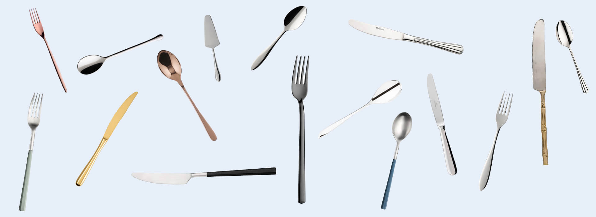 Столовые приборы Слайдер столовые предметы