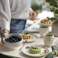 Crafted Cotton Набор посуды для двух человек villeroy boch
