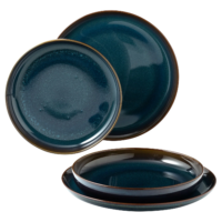 Crafted Denim Набор тарелок для двух человек villeroy boch