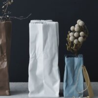 Ваза Bag White 18-22 см. Ваза для цветов Rosenthal