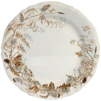Ветки. Набор тарелок столовых Sologne 27,3 см (4 штук). Gien